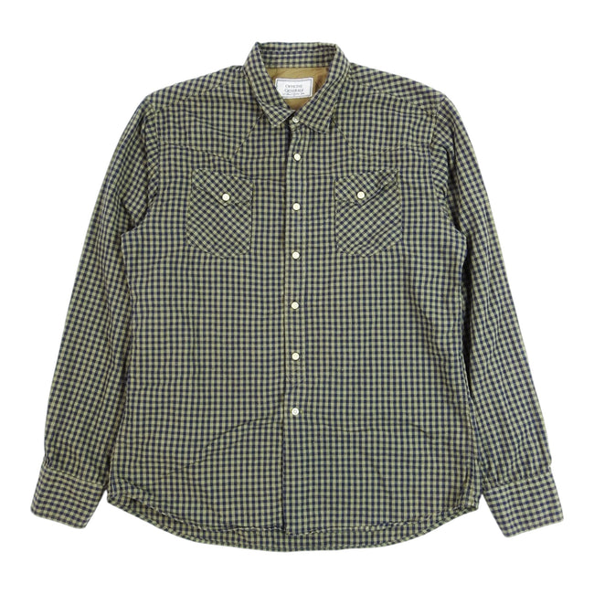Officine Generale Snap Button Shirt Size Large