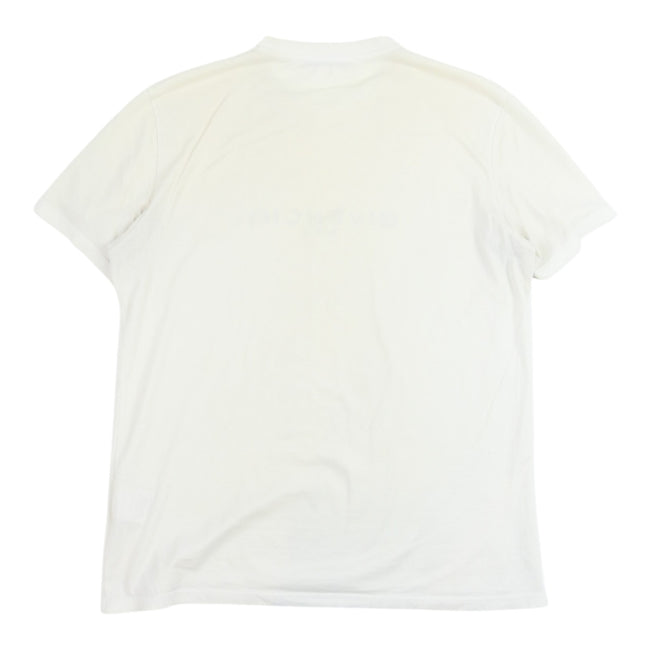Givenchy White Logo T-Shirt Size Large