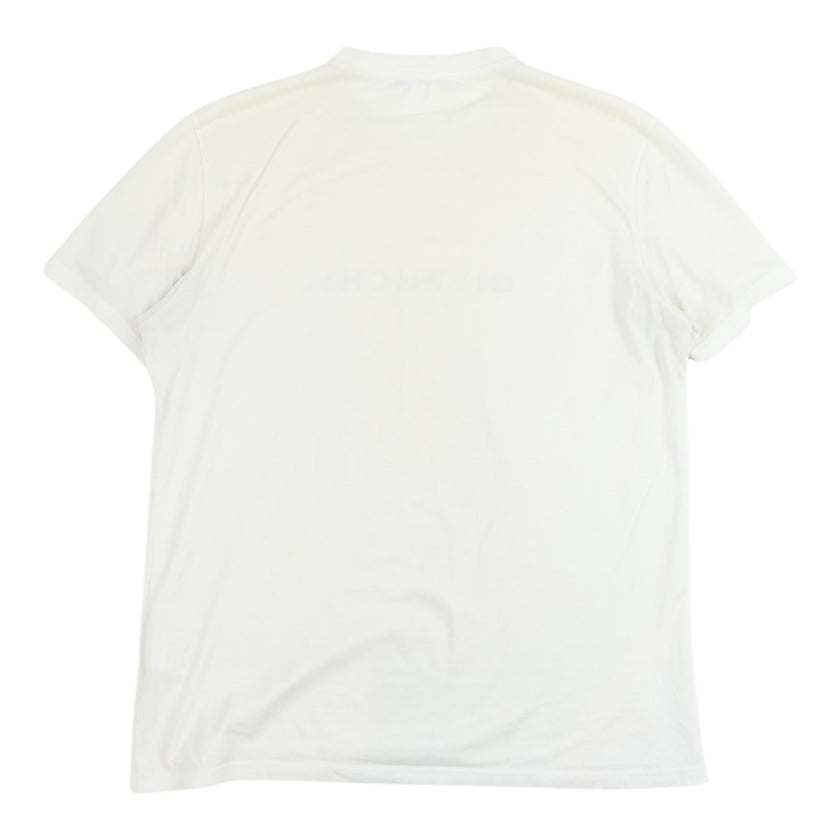 Givenchy White Logo T-Shirt Size Large