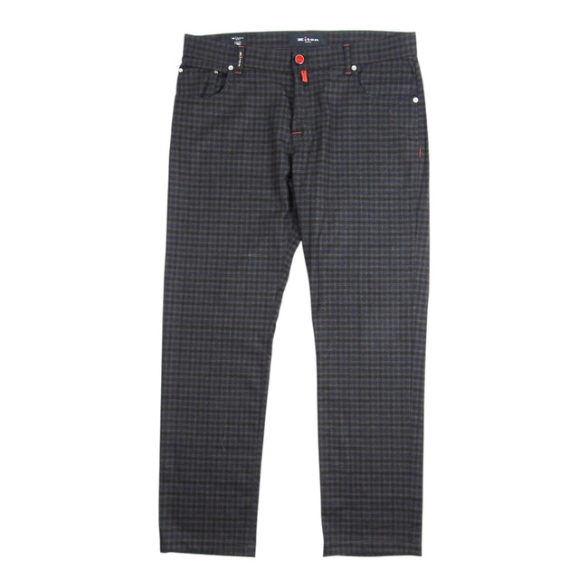Kiton Plaid Trousers Size 36