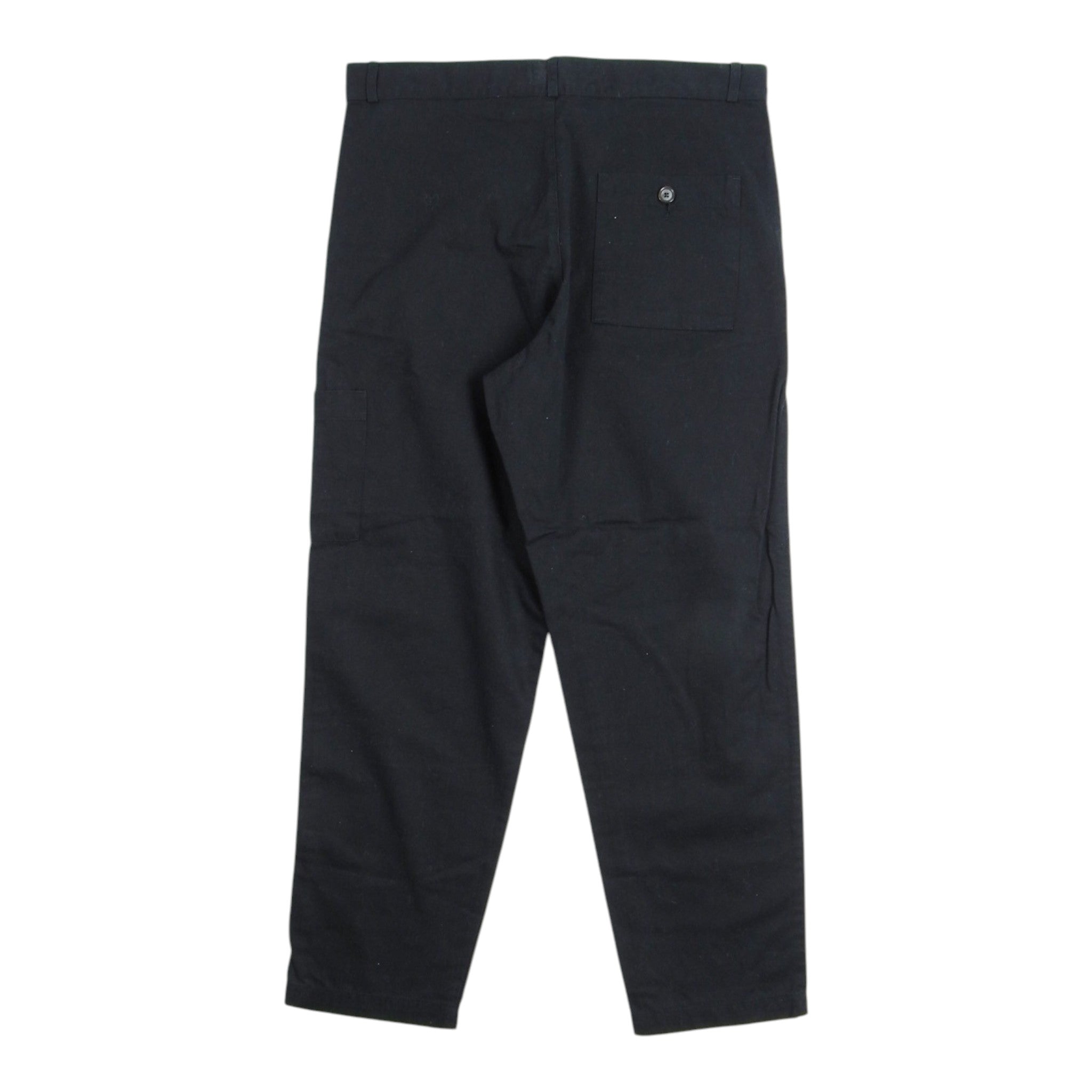 Oliver Spencer Black Wide Chino Size Medium