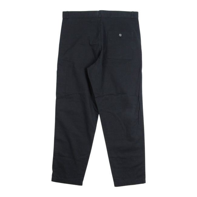 Oliver Spencer Black Wide Chino Size Medium
