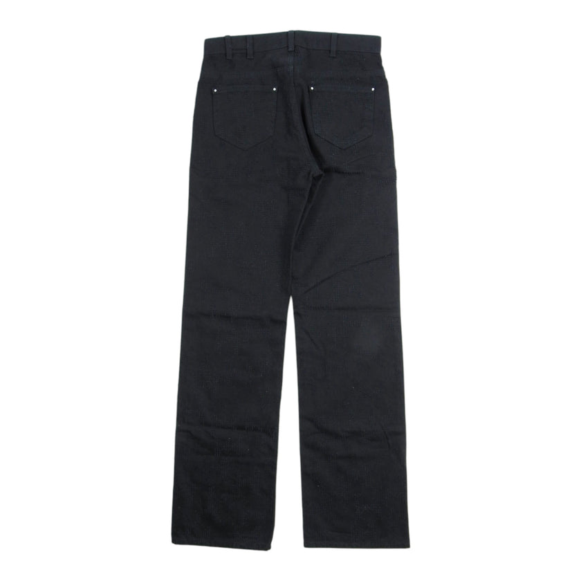 Heliot Emil Embroidered Jeans Size 48