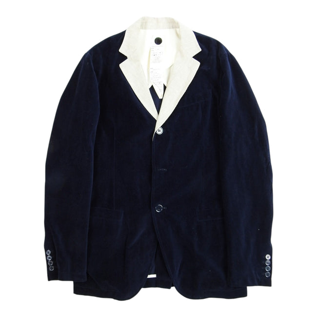 Coming Soon/Sinv Velvet Linen Blazer Size 48