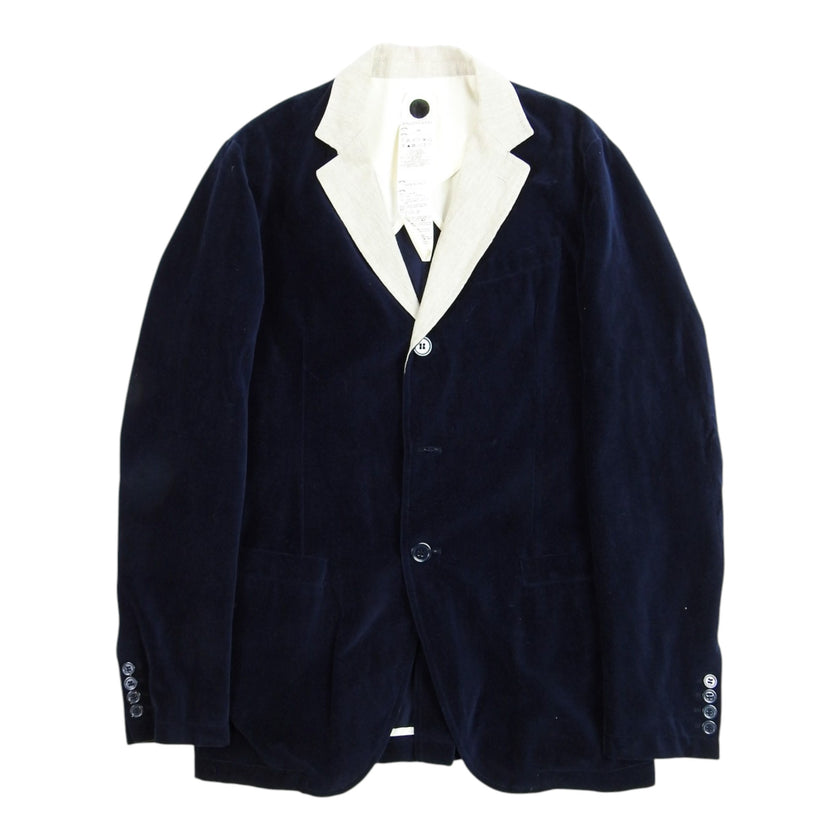 Coming Soon/Sinv Velvet Linen Blazer Size 48