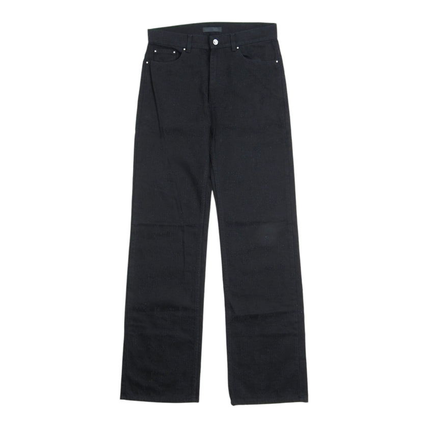 Heliot Emil Embroidered Jeans Size 48