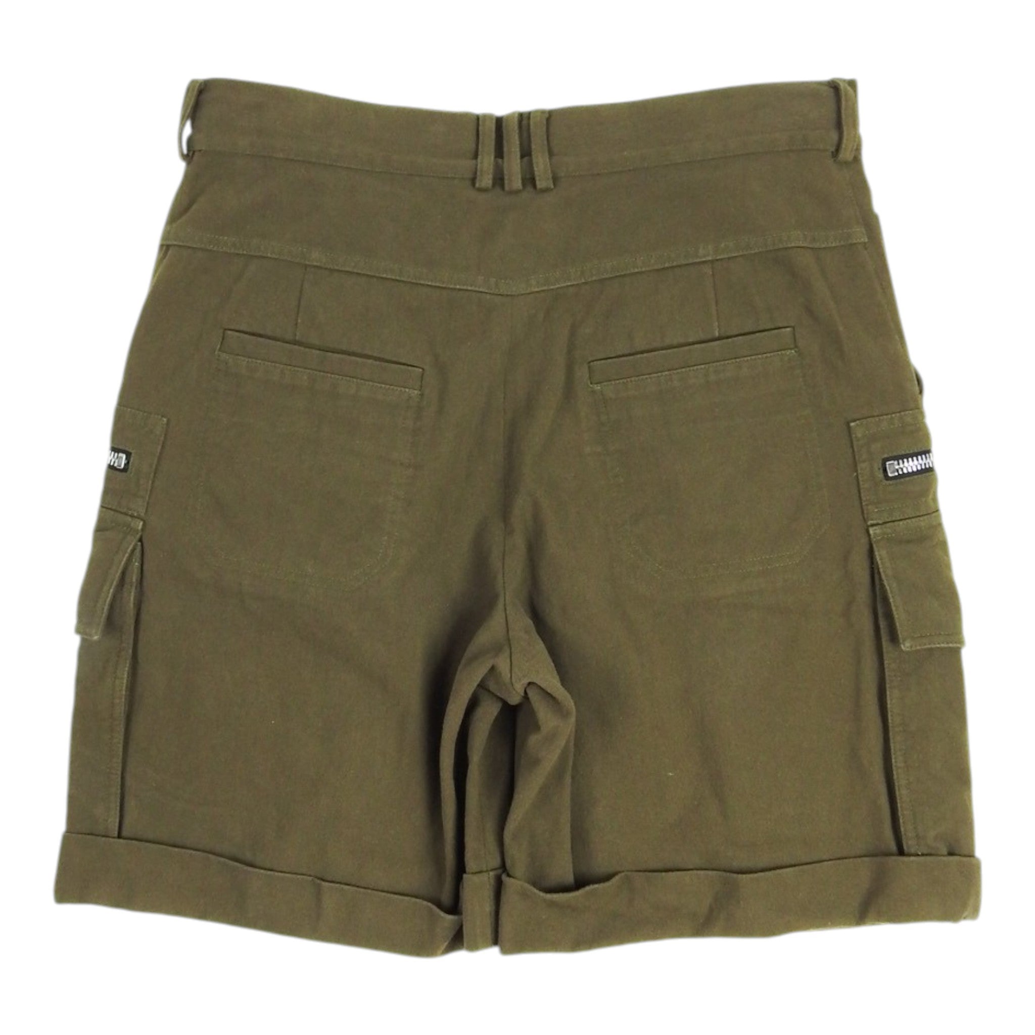 Balmain Olive Shorts Size 48