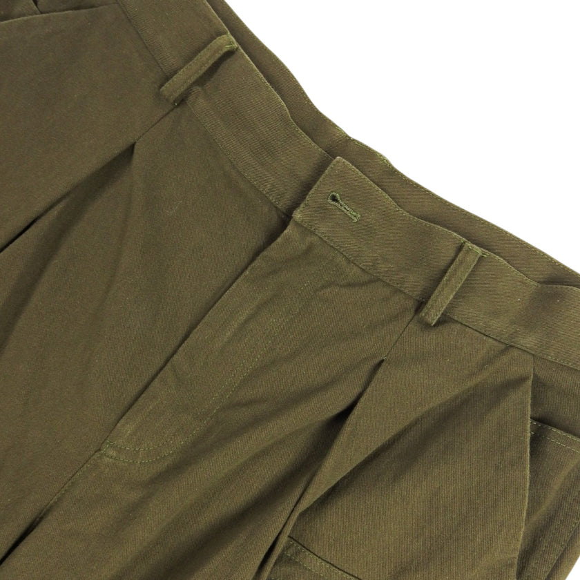 Balmain Olive Shorts Size 48