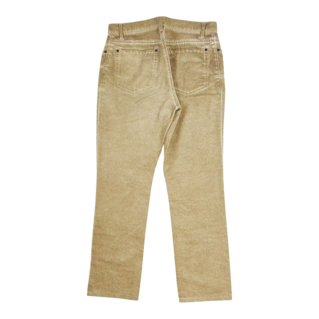 John Varvatos Brown Washed Trousers Size 30