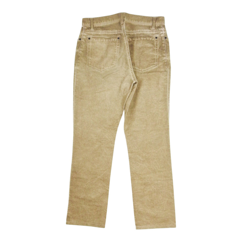 John Varvatos Brown Washed Trousers Size 30