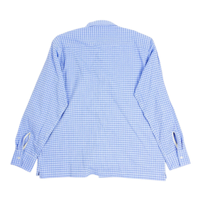 Universal Works Blue LS Camp Shirt Size 2XL