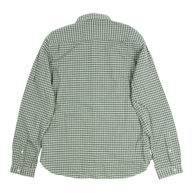 Oliver Spencer Green Check Shirt Size 16