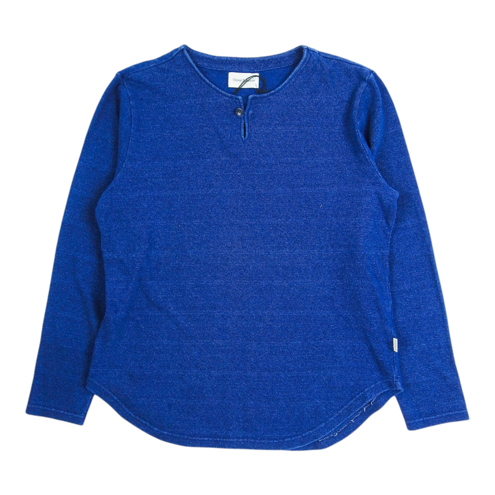 Oliver Spencer Ribbed LS T-Shirt Size Medium