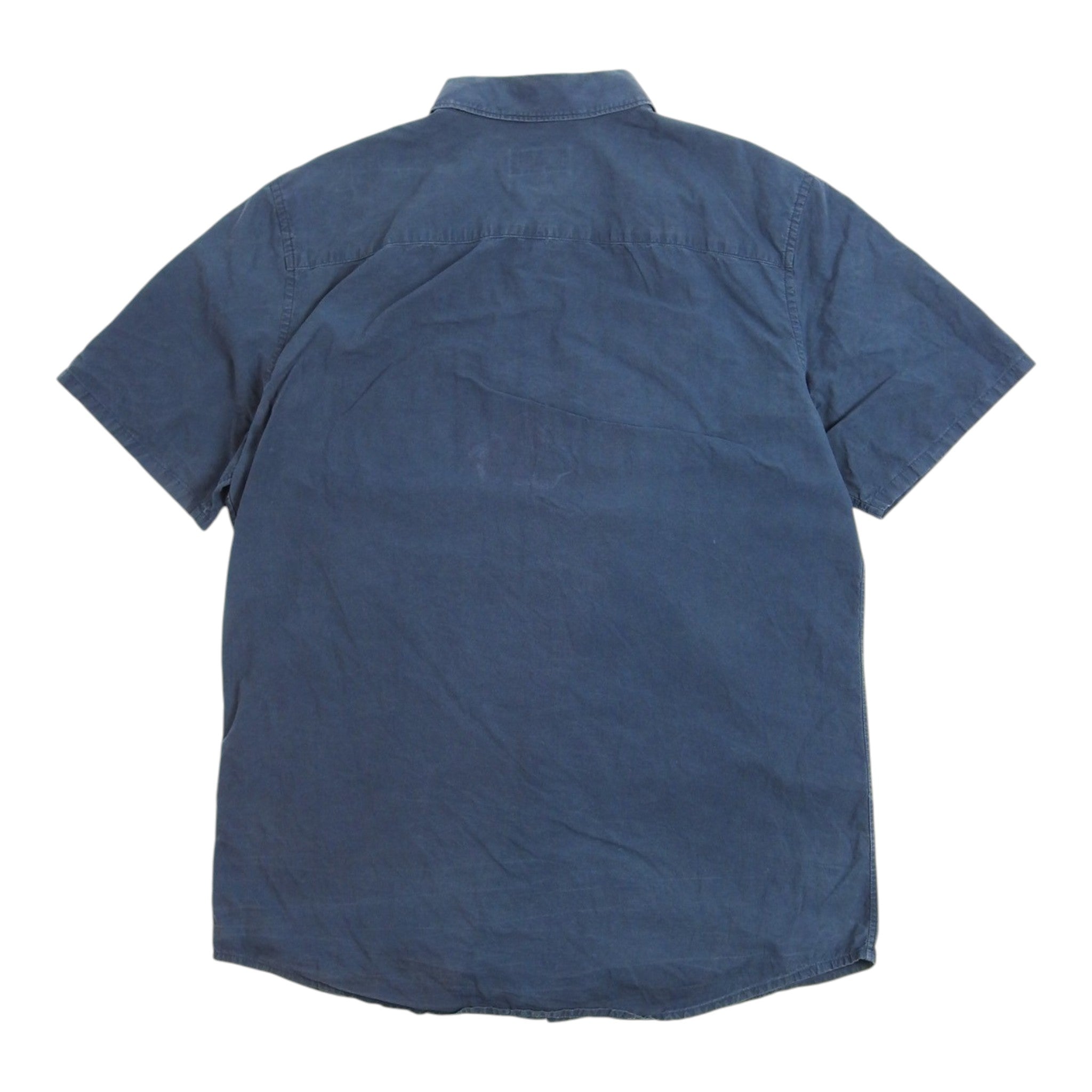A.P.C. Navy SS Shirt Size Medium