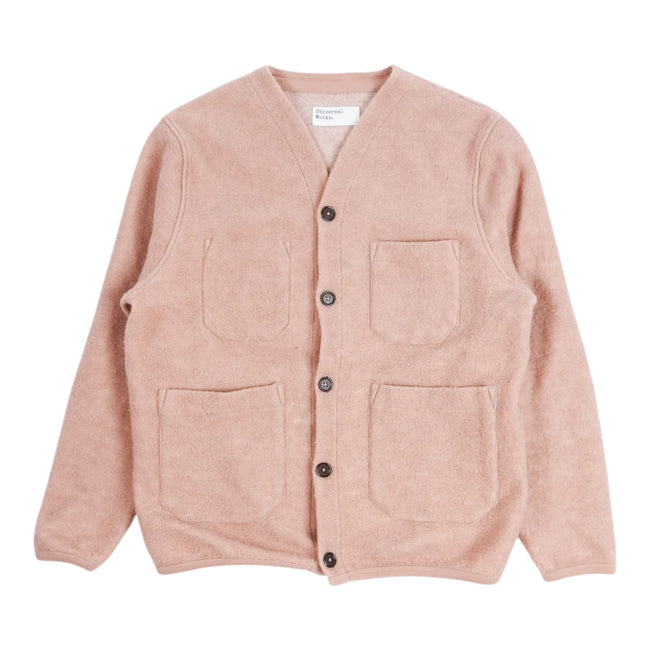 Universal Works Pink Cardigan Size Medium