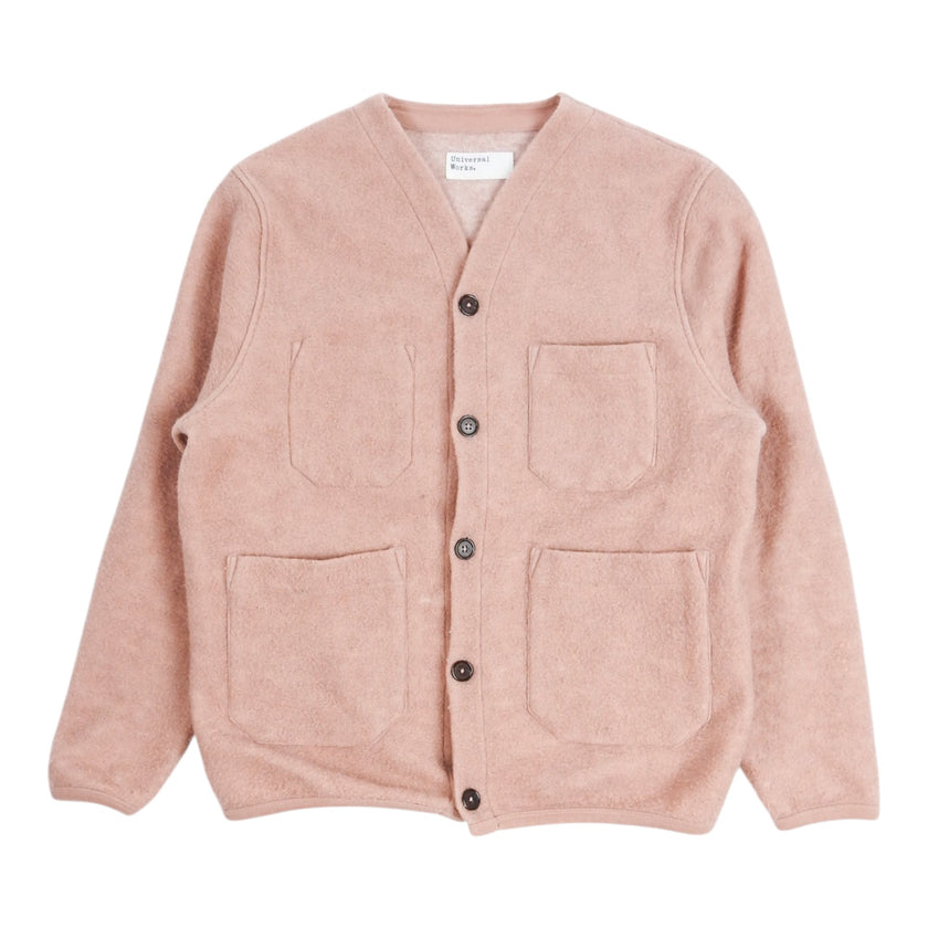 Universal Works Pink Cardigan Size Medium