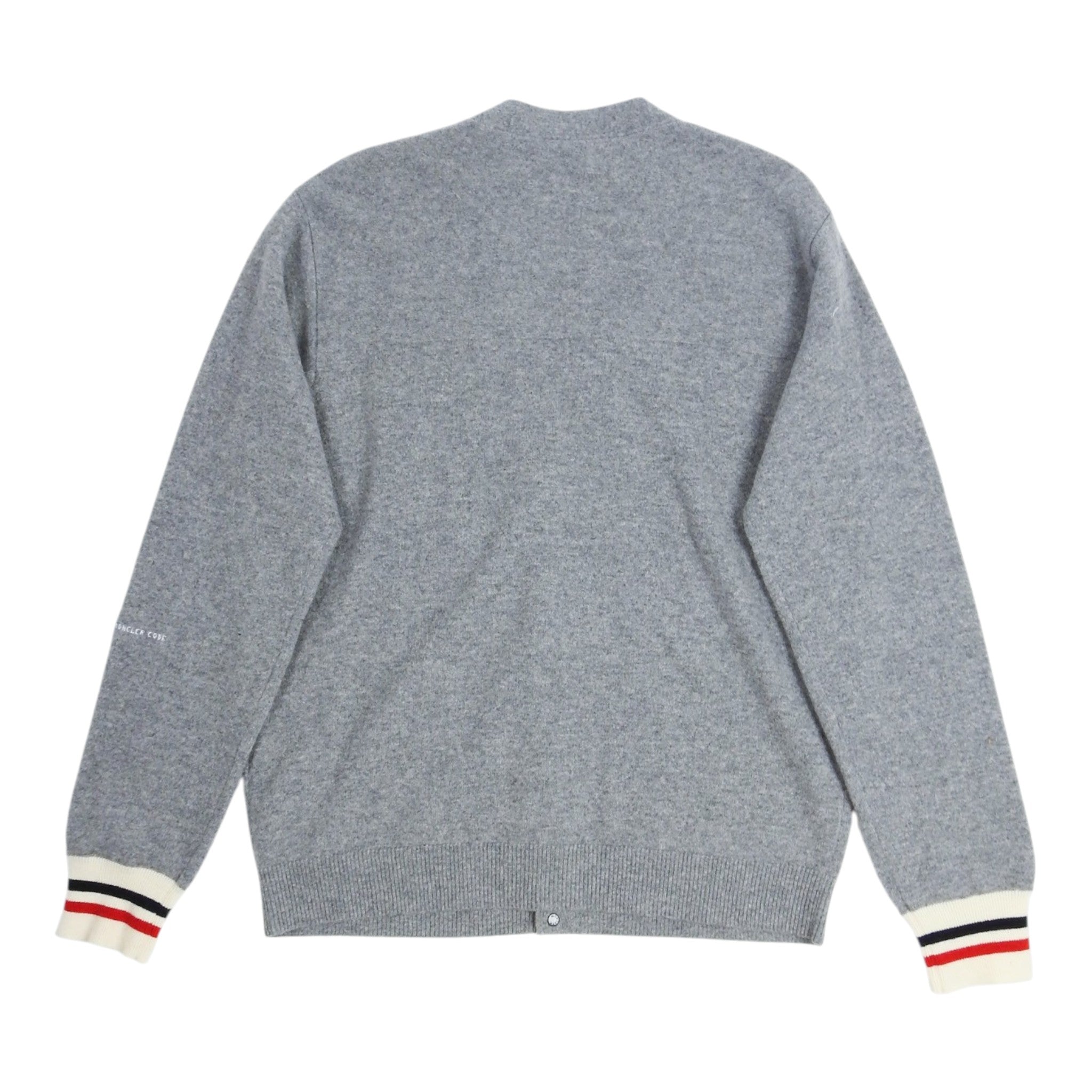 Moncler x FRAGMENT Design Grey Cardigan Size Large