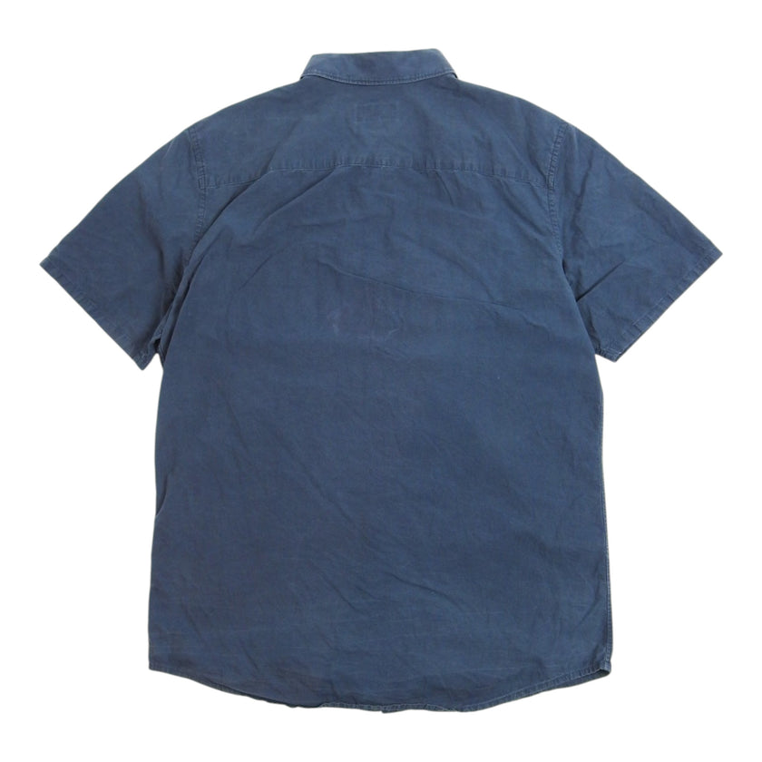 A.P.C. Navy SS Shirt Size Medium