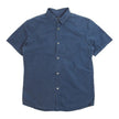 A.P.C. Navy SS Shirt Size Medium