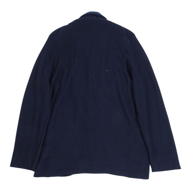 Malo Knit and Suede Cardigan Size 56