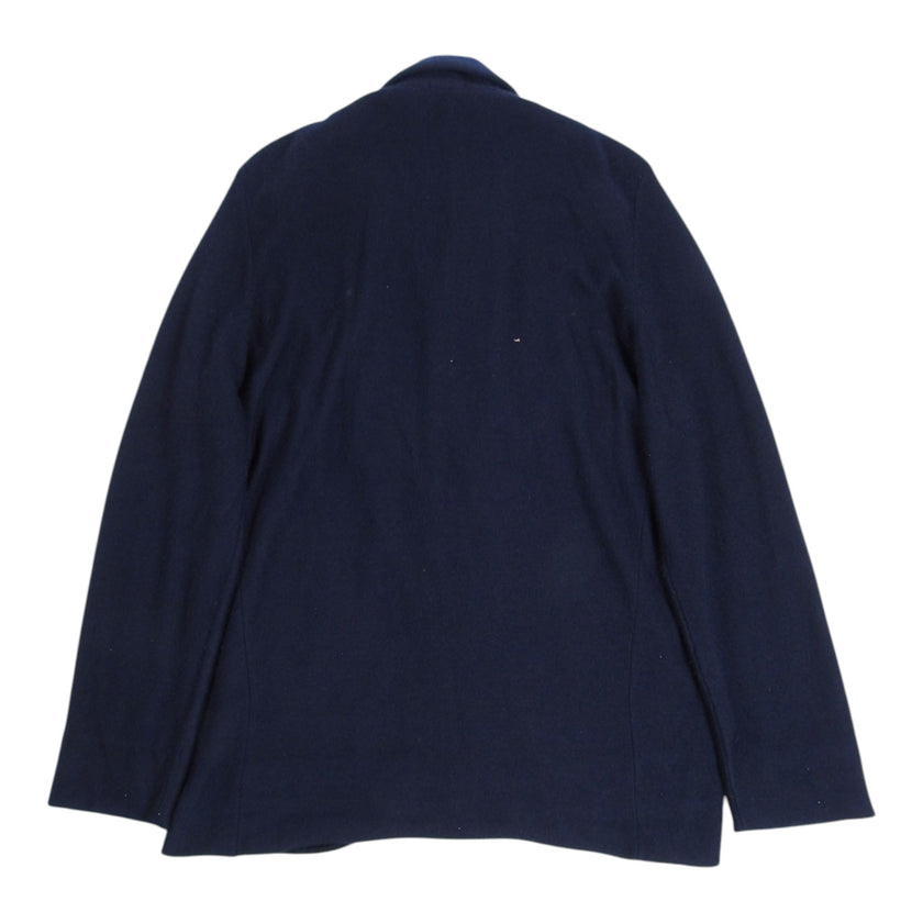 Malo Knit and Suede Cardigan Size 56