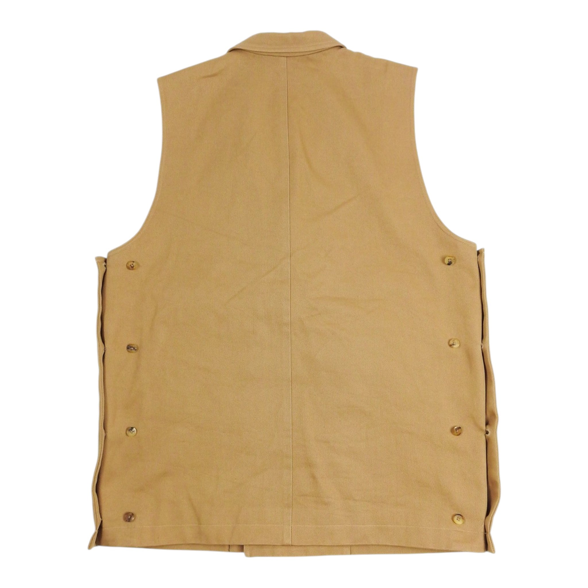 Stein Double Breasted Canvas Vest Size Medium