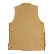 Stein Double Breasted Canvas Vest Size Medium