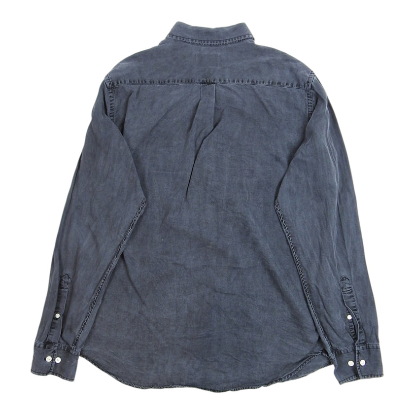 NN07 Grey LS Shirt Size Large