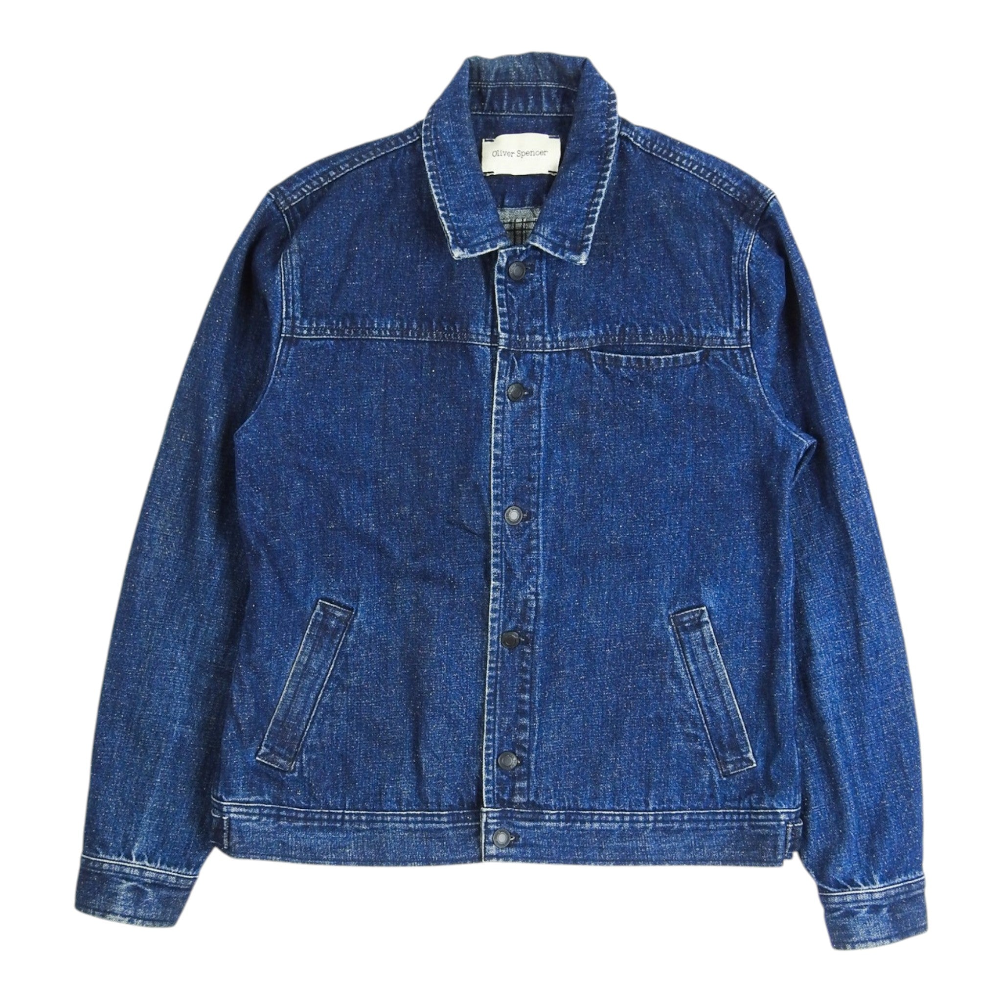 Oliver Spencer Denim Jacket Size 42