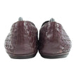 Bottega Veneta Maroon Woven Loafers Size 44