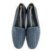 Bottega Veneta Navy Woven Loafers Size 44