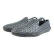 Bottega Veneta Dark Grey Woven Loafers Size 44