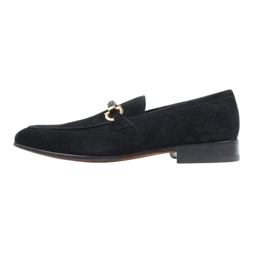 Salvatore Ferragamo Suede Horsebit Loafers Size 9.5