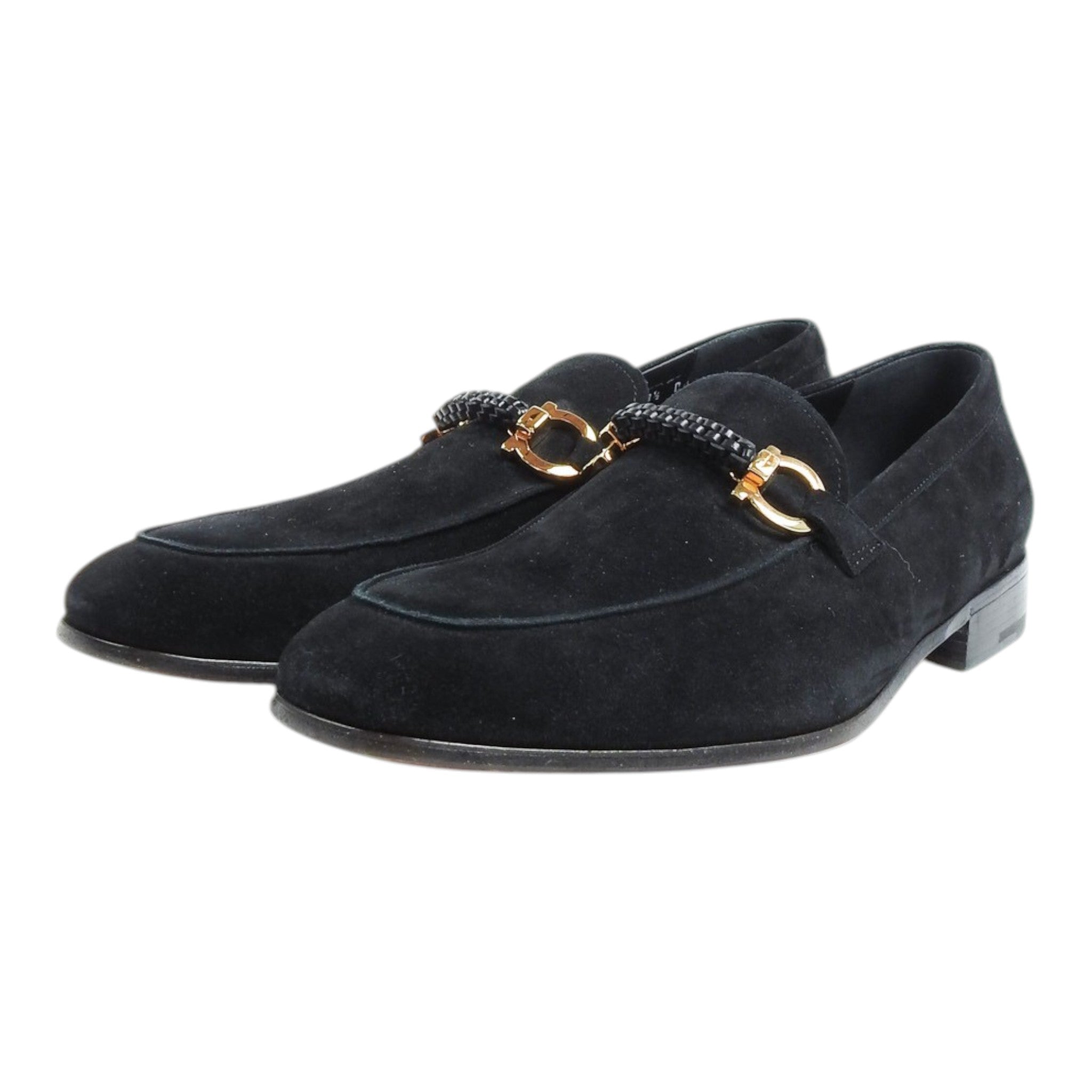 Salvatore Ferragamo Suede Horsebit Loafers Size 9.5