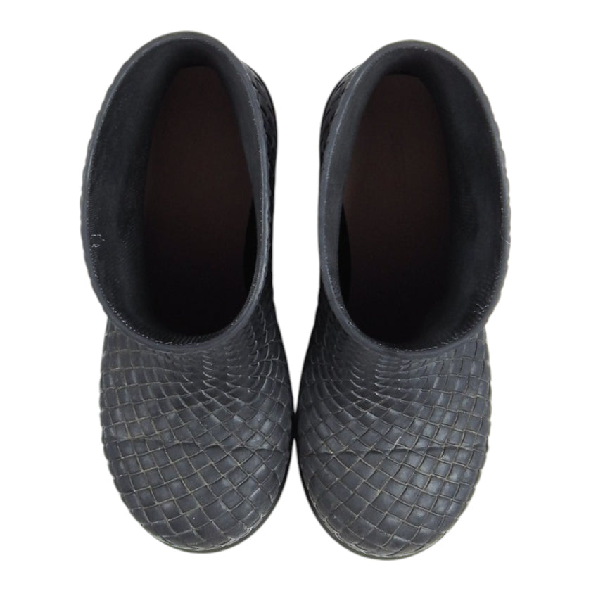 Bottega Veneta Woven Rubber Boots Size 41