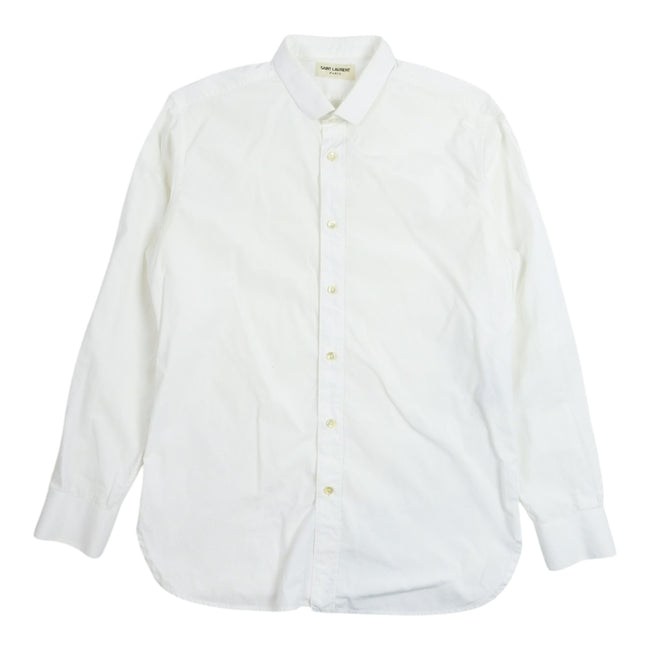 Saint Laurent Paris While LS Shirt Size 15 3/4