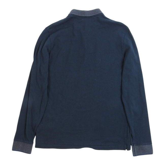 Moncler LS Polo Shirt Size Large