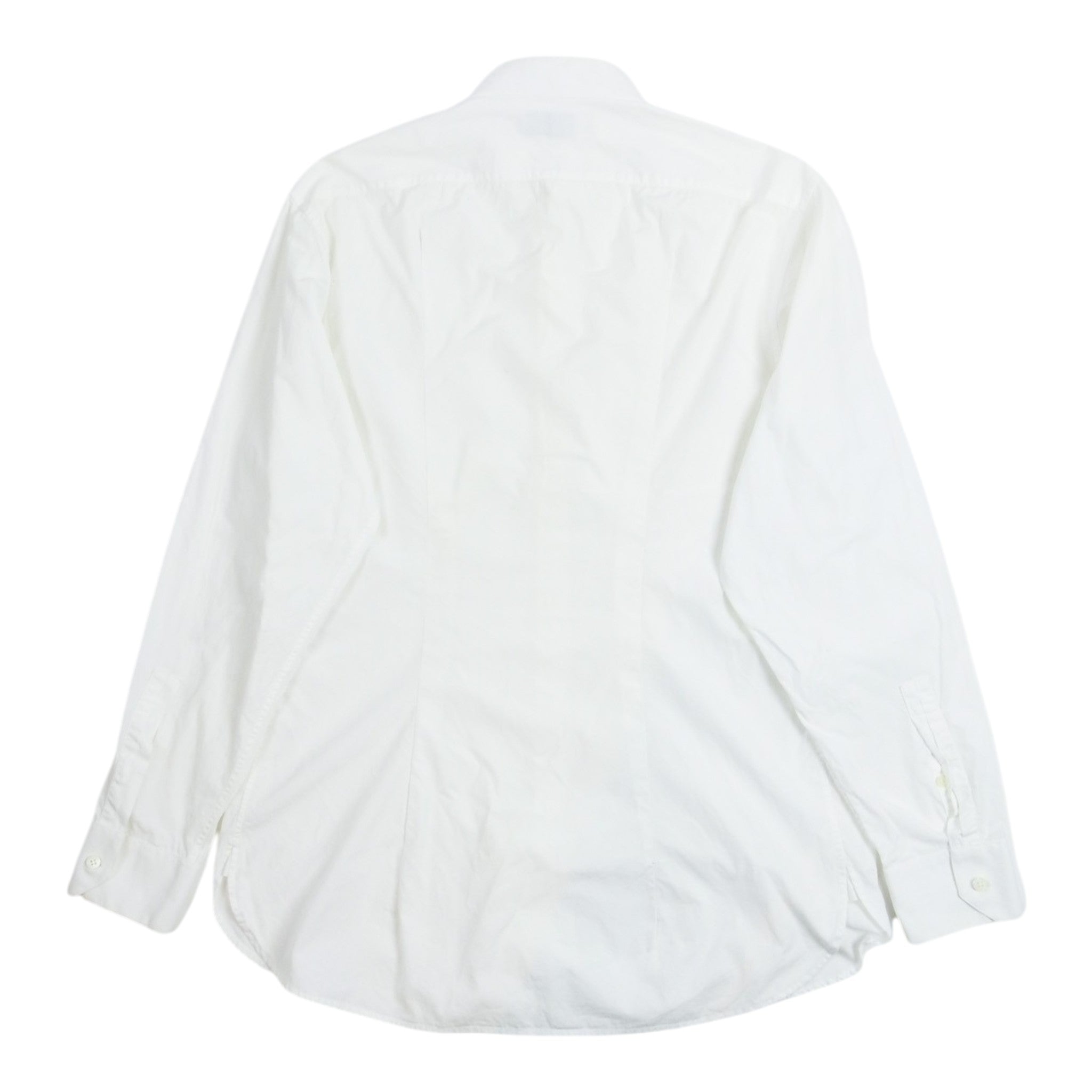 Saint Laurent White Mandarin Collar Shirt Size 16