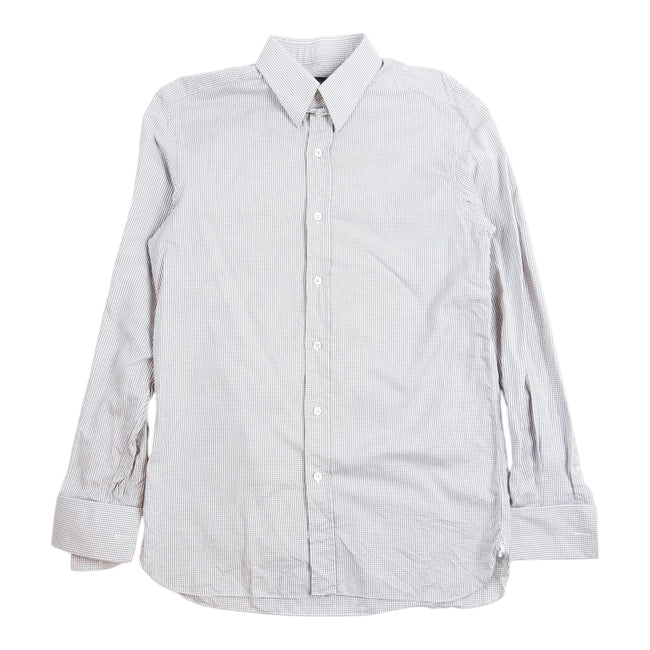 Tom Ford Check Shirt Size 15 3/4