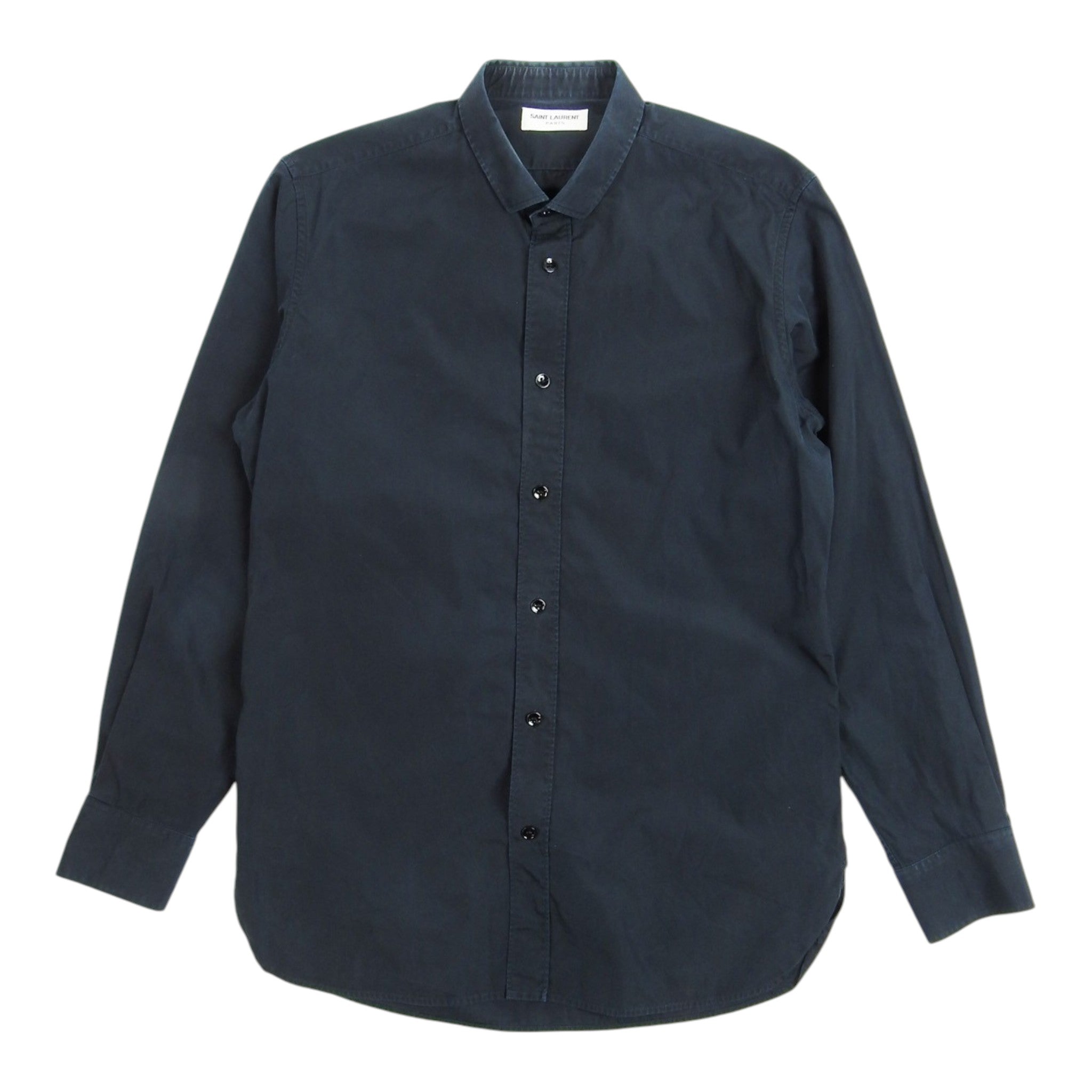 Saint Laurent Black Shirt Size 15 3/4