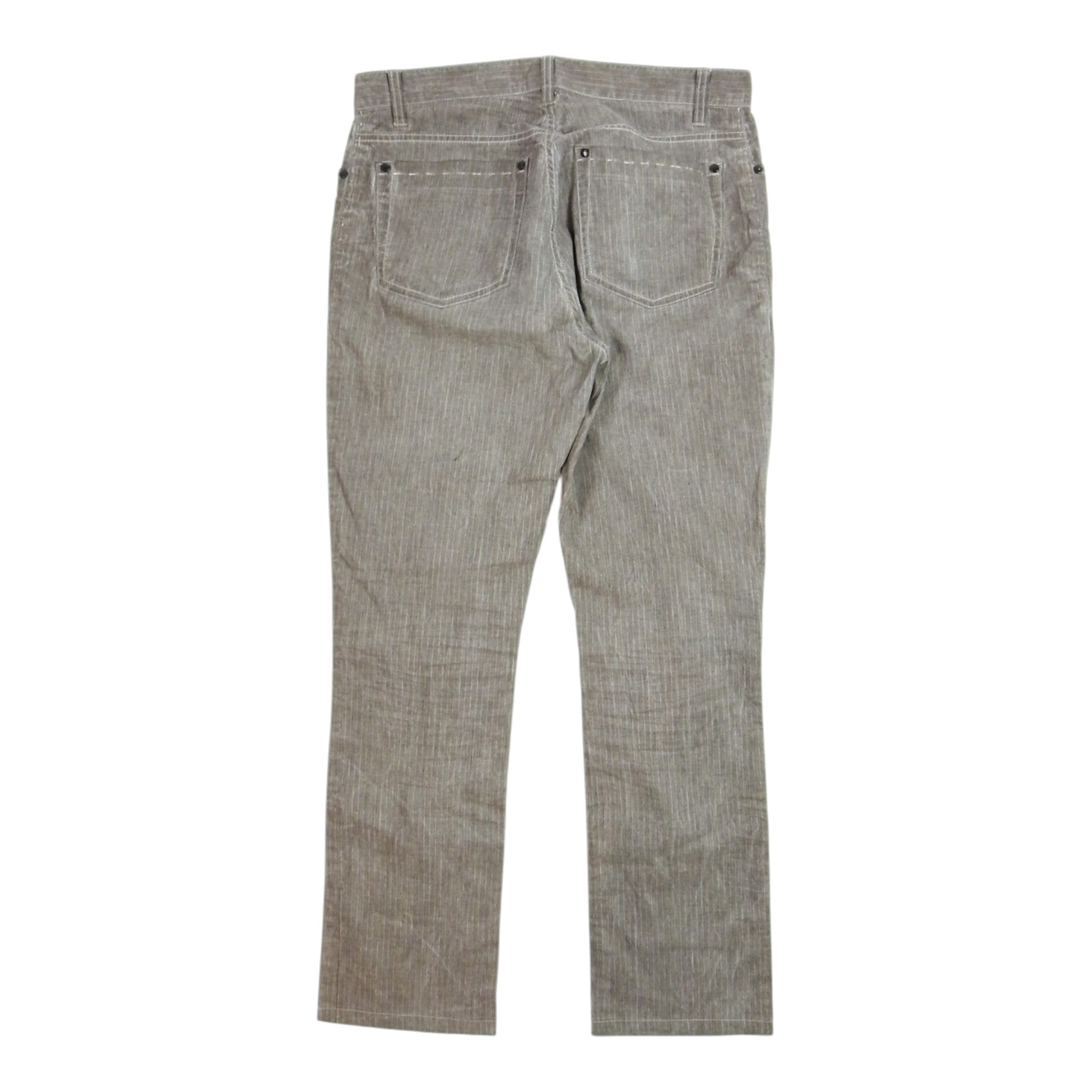 John Varvatos Grey Pinstripe Trousers Size 30