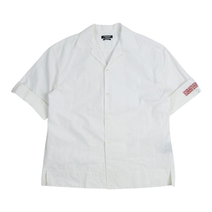 CK205W39NYC Embroidered SS Shirt Size Medium