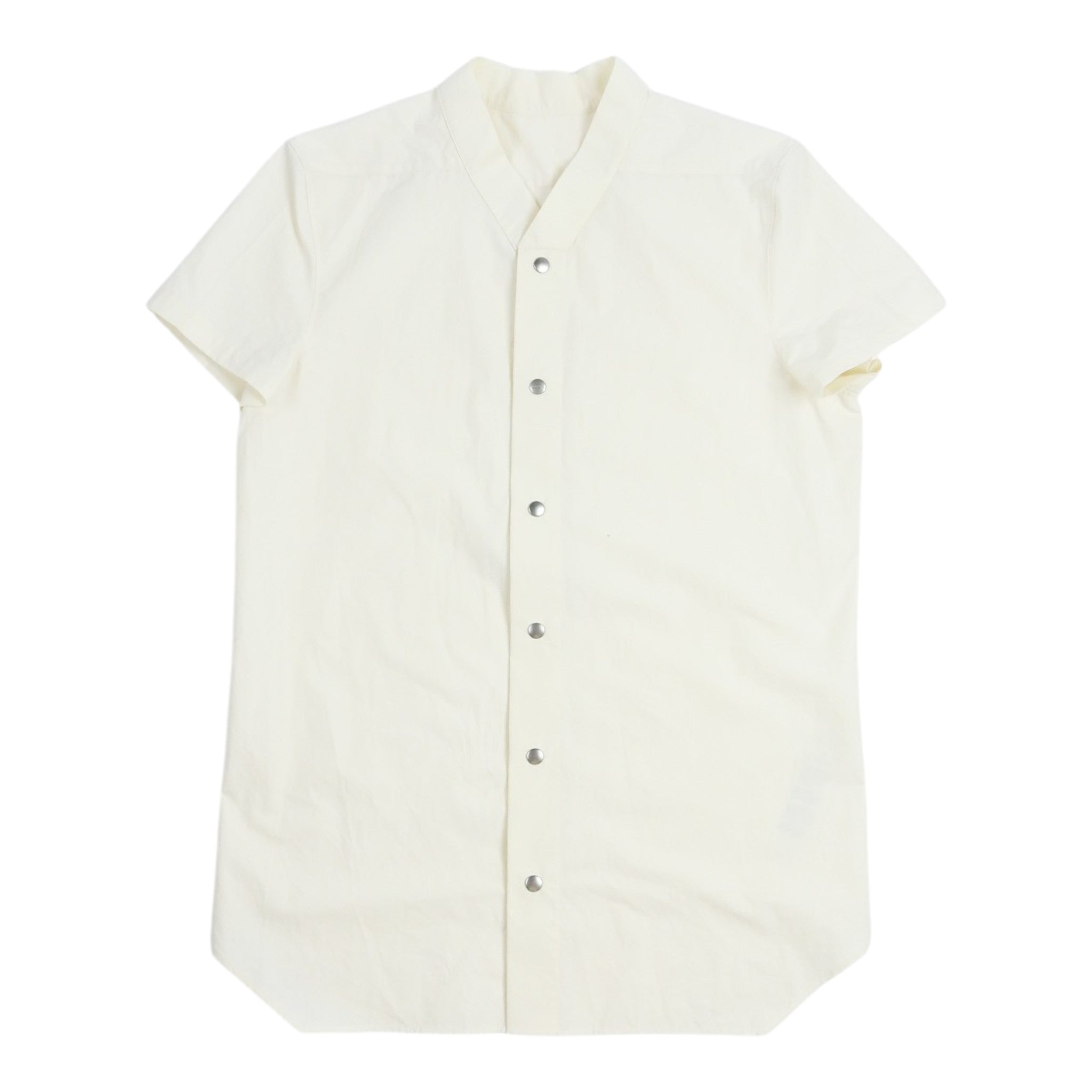 Rick Owens Fogachine S/S 22 Snap SS Shirt Size 42