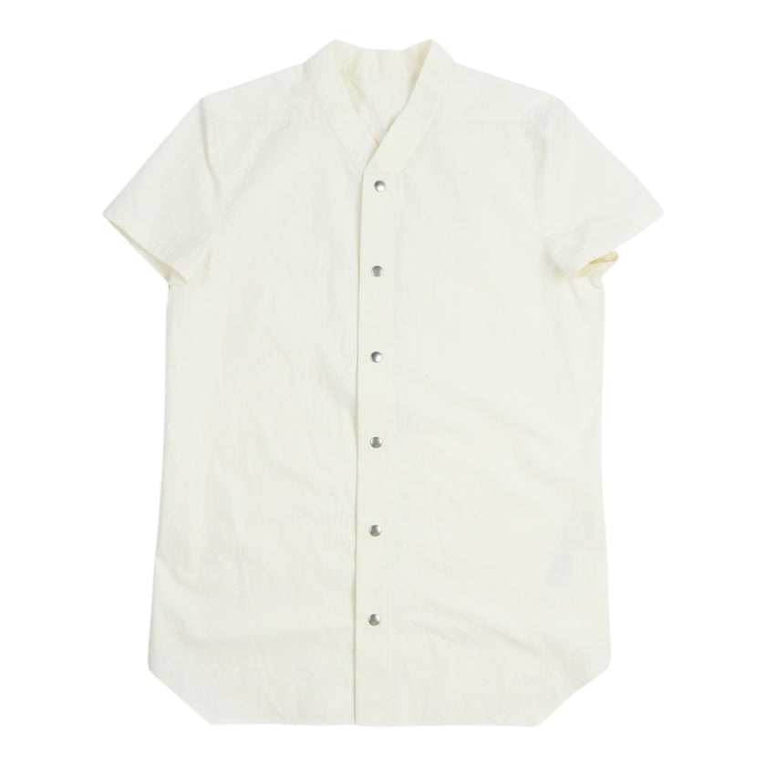 Rick Owens Fogachine S/S 22 Snap SS Shirt Size 42