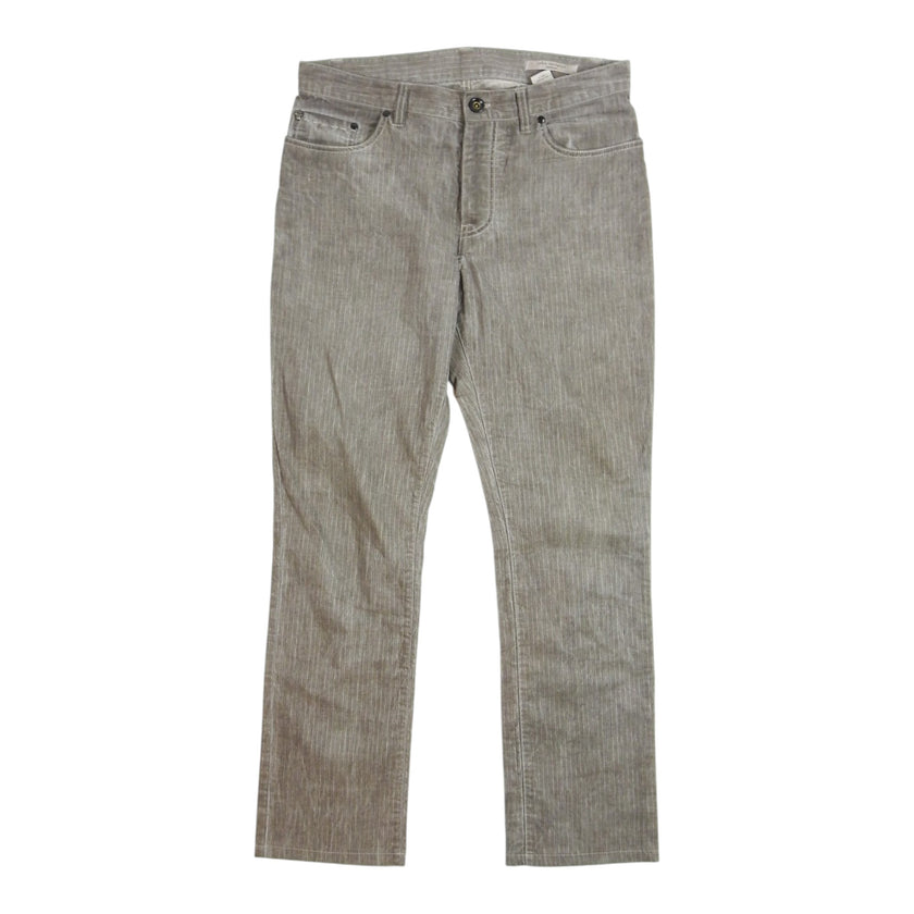 John Varvatos Grey Pinstripe Trousers Size 30