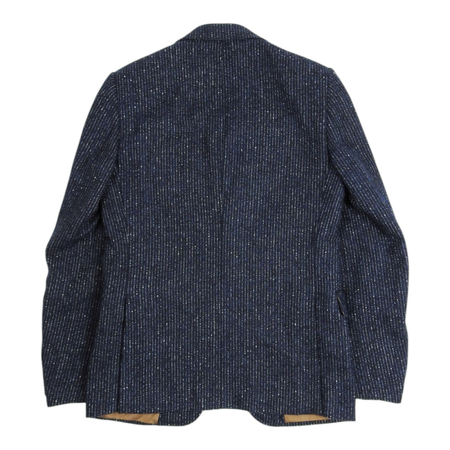 Berluti Striped Navy Blazer Size 48
