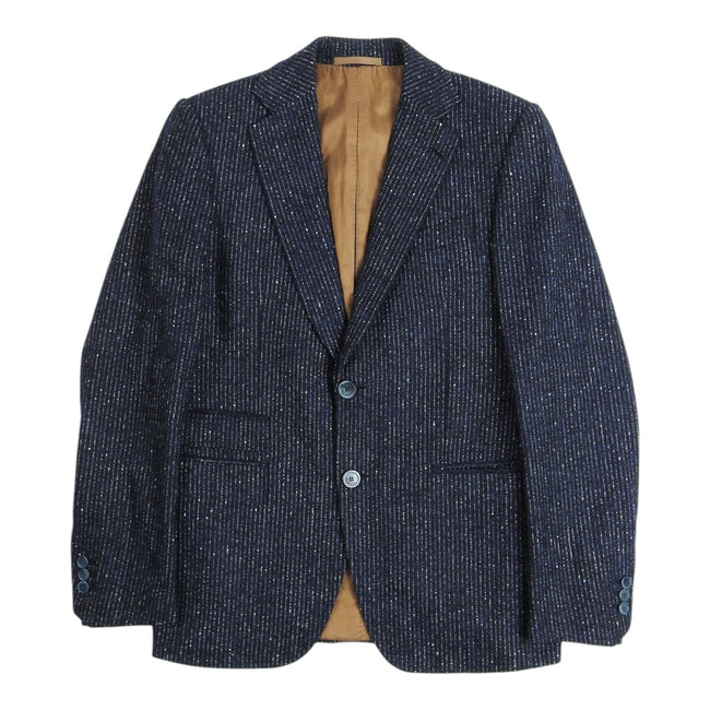 Berluti Striped Navy Blazer Size 48