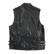 John Varvatos Leather Vest Size 48