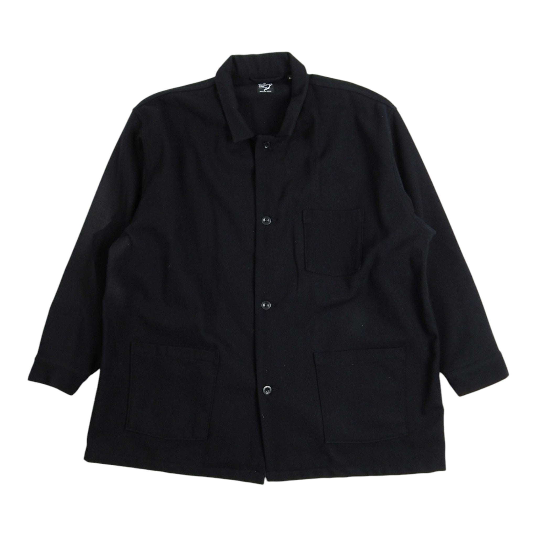 Orslow Black Overshirt Size 4