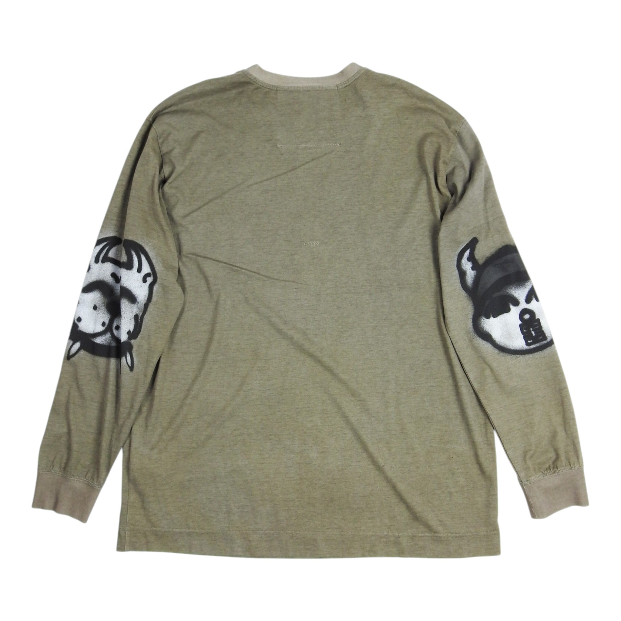 Givenchy Green LS T-Shirt Size Small